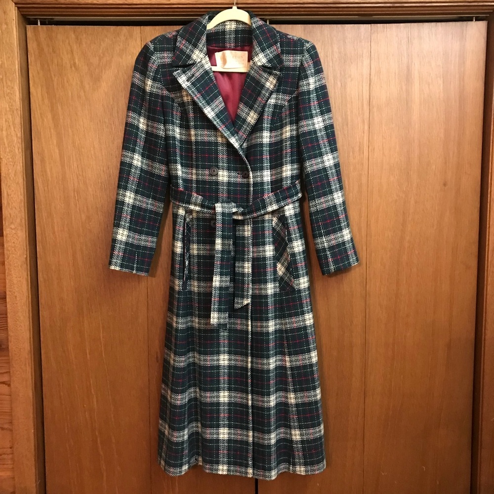 Vintage Pendleton 100% Wool Trench Coat
